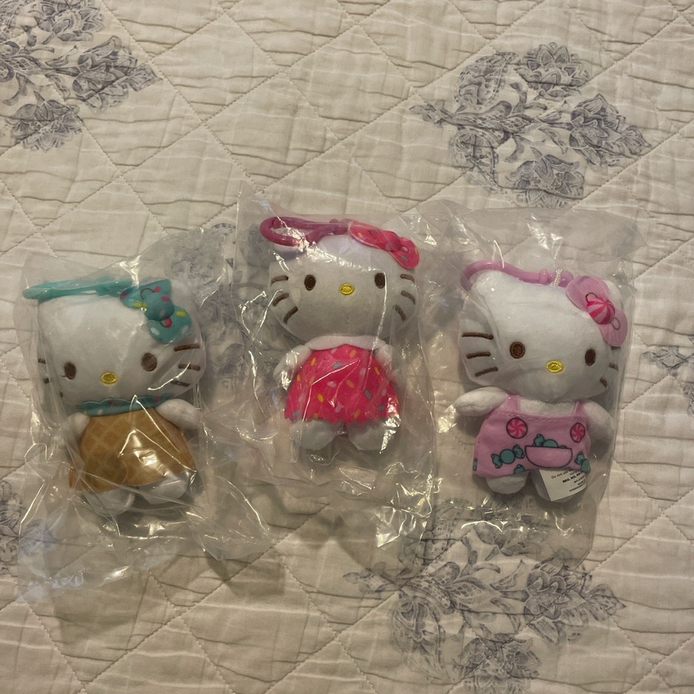 Sanrio Hello Kitty Stuffed Animal Trio